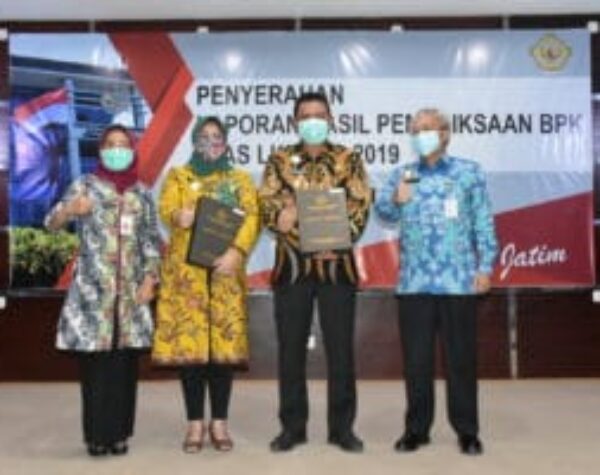 Pemkab Mojokerto Raih WTP Enam Kali Berturut-turut