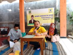 Ketua Fraksi Golkar Gelar 2X Reses, Dihadiri 41 Warga Gunung Anyar dan Gunung Gedangan
