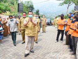 Bupati Mojokerto Kunjungi Desa Tangguh Bencana di Kecamatan Gondang