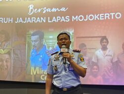 Pertama di Indonesia, Kalapas Mojokerto Ajak Staf Nobar Miracle In Cell No 7