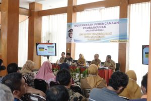 Suasana Musrenbang Kecamatan Prajurit Kulon, Selasa (13/2/2023)