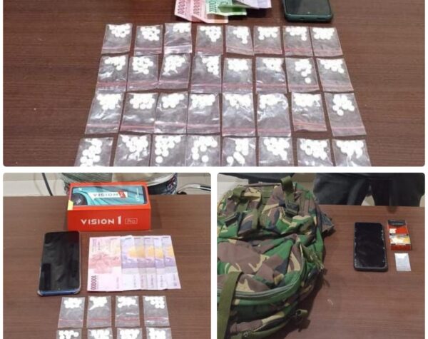 Hari Kasih Sayang, Resnarkoba Polres Mojokerto Amankan 405 Pil Double L dari Tiga Pemuda