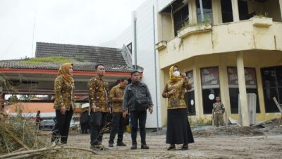 Wali Kota Mojokerto, Ning Ita sidak GOR dan Seni Majapahit