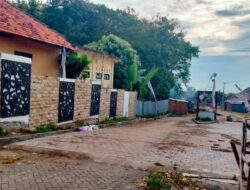 Proses pembangunan Gate New Alam Mojosari Residence Mojokerto