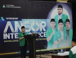 PC GP Ansor Kabupaten Mojokerto Gelar Workshop Ansor Intelligence