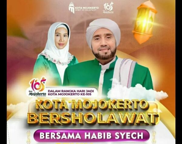 Kota Mojokerto Bersholawat Bareng Habib Syech, Syekher Mania Wajib Merapat