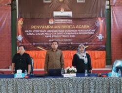 Tegas, KPU Kabupaten Mojokerto Tak Perpanjang Masa Pengumpulan Berkas Perbaikan Bacaleg