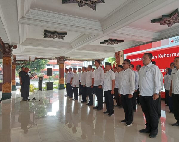 Ketua PMI Kabupaten Mojokerto Lantik Pengurus PMI Kecamatan se-Kabupaten Mojokerto