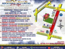 Cek Rekayasa Lalu Lintas Lapangan Raden Wijaya Kota Mojokerto Jelang Ambyar Awards