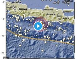 Gempa Bumi Magnitudo 6,4 Guncang Bantul Yogyakarta, Getaran Terasa Hingga Mojokerto