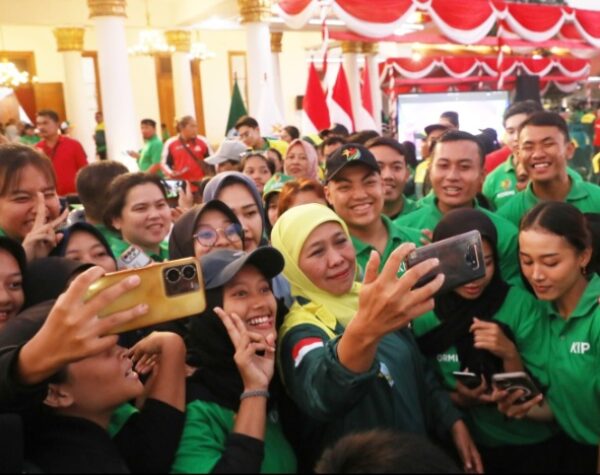 Khofifah Optimis Kontingen KORMI Jatim Raih Hasil Terbaik di Fornas