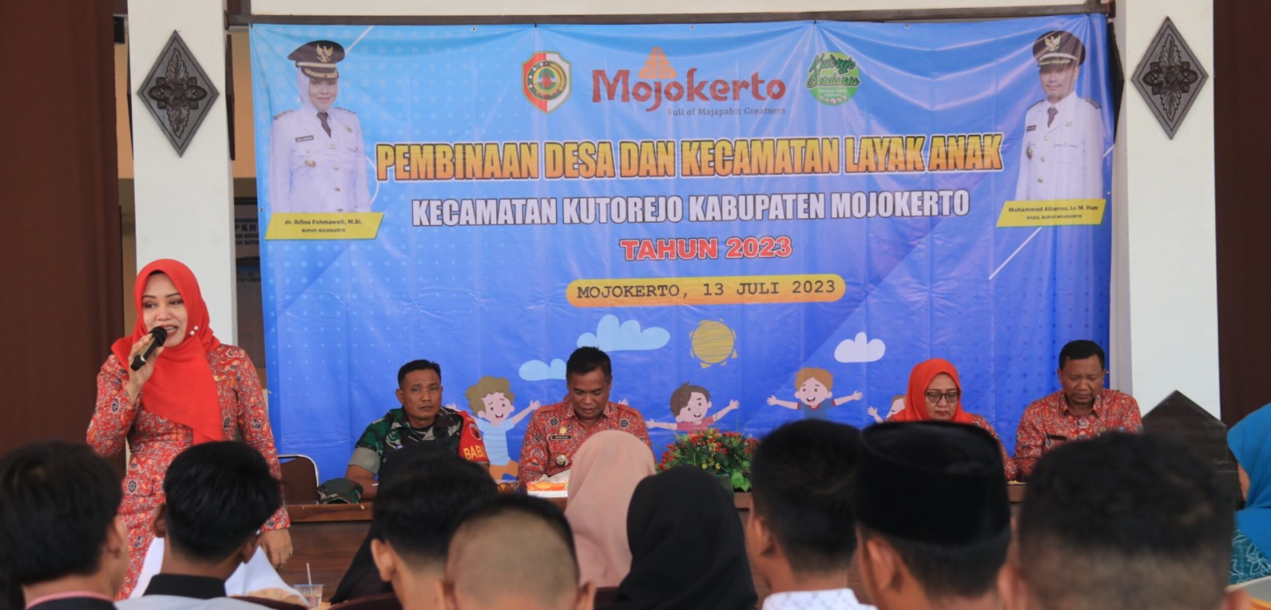 Wujudkan Kabupaten Layak Anak, Bupati Mojokerto Bina TP PKK