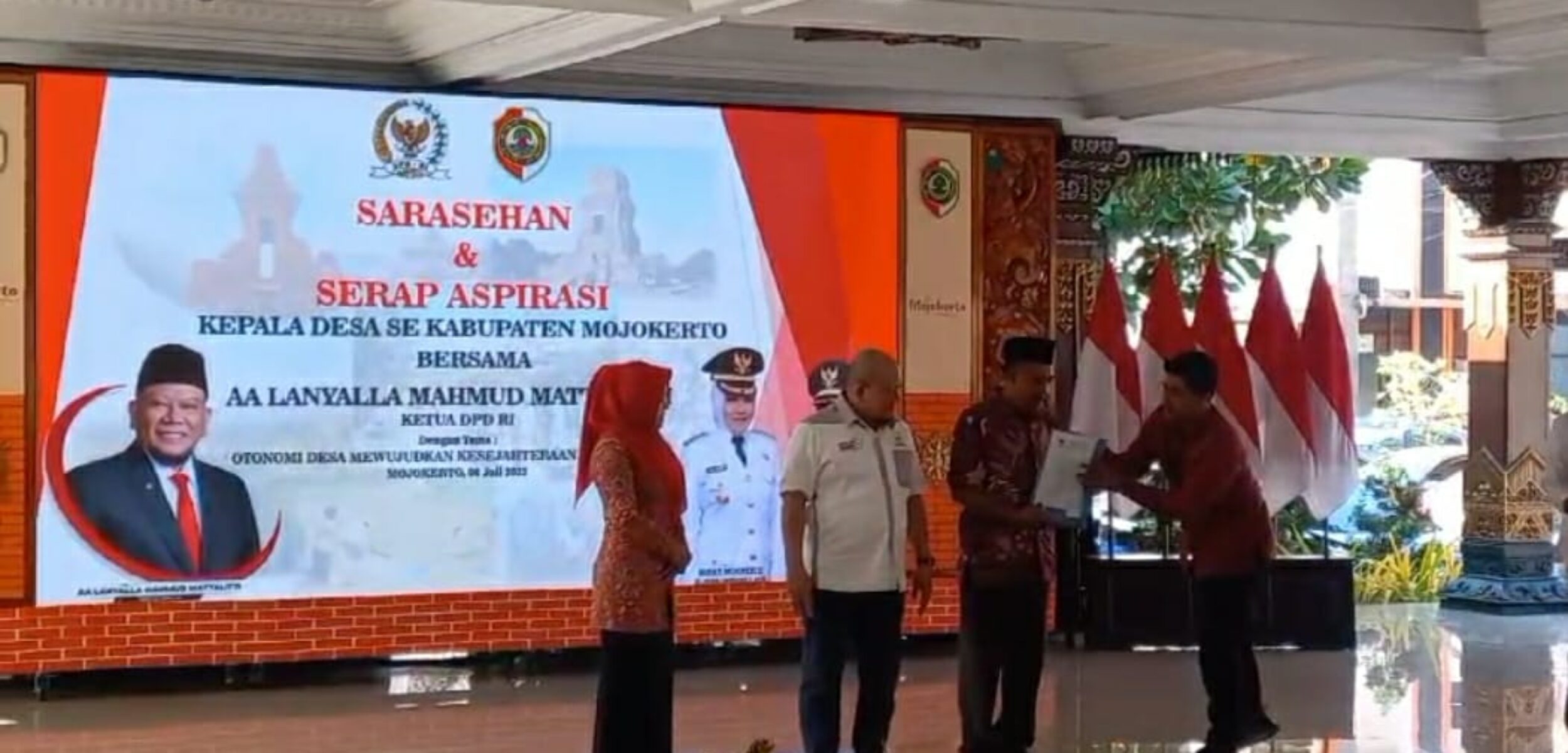 Janji La Nyalla Kawal 7 Aspirasi Kepala Desa Mojokerto