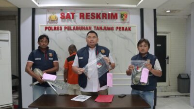 Kepergok Warga saat Beraksi, Dua Pencuri Kabel PLN di Surabaya Diringkus Polisi