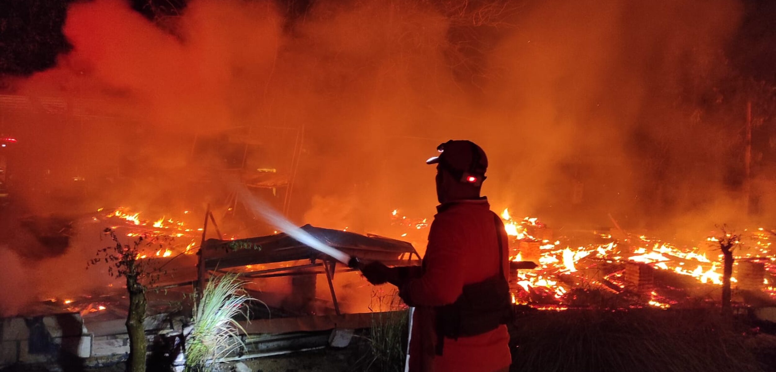 Kebakaran Kandang Ayam di Mojokerto, 18 Ribu Ayam Terpanggang