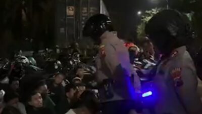 Puluhan Pesilat PSHT Konvoi di Surabaya Diamankan Polisi, ada yang Sengaja Tabrak Petugas