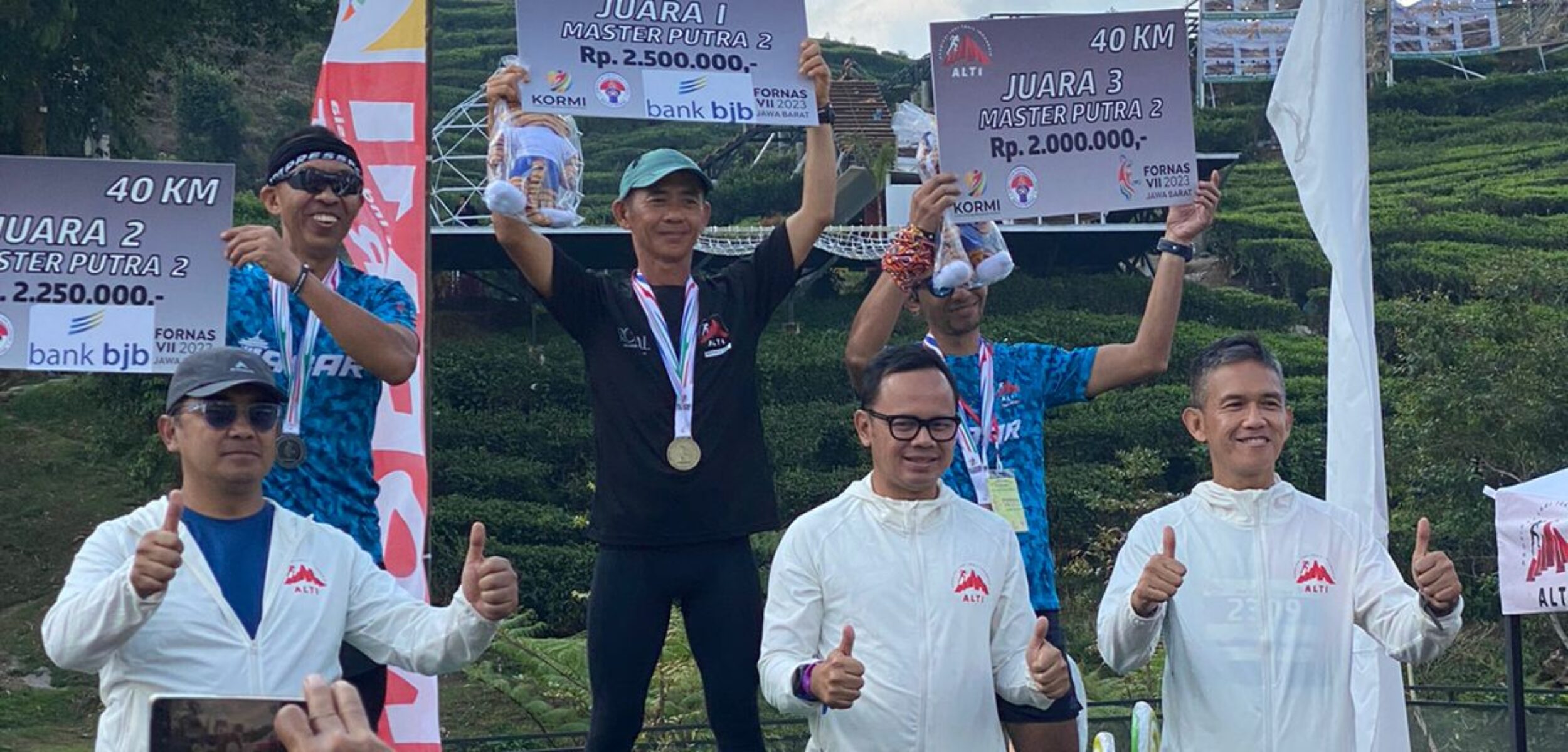 Atlet Jabar Andri Meraih Podium 2 Di FORNAS Jabar 2023