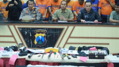 7 Tersangka Komplotan Pembobol Rumah Kosong Diancam 9 Tahun Penjara