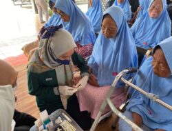 Polresta Malang Fasilitasi Pemeriksaan Kesehatan Gratis 108 Lansia