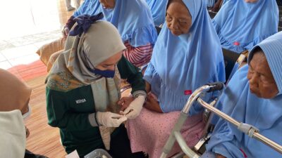 Polresta Malang Fasilitasi Pemeriksaan Kesehatan Gratis 108 Lansia