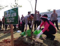 43.461 Pohon Ditanam Serentak di Wilayah Polda Jatim