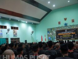 Tanpa Konvoi, Pengesahan Warga Baru PSHT di Ponorogo Diapresiasi Dansat Brimob Polda Jatim