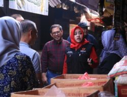 Disperindag Kabupaten Mojokerto Gelontor 2 ton Beras di Pasar Raya Mojosari