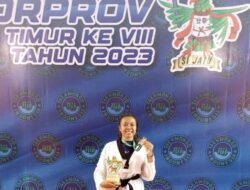 Taekwondo Sumbang Medali Pertama Porprov untuk Kota Mojokerto
