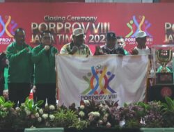 Porprov VIII Jatim Tuntas, Surabaya Raih Juara Umum, Selanjutnya Digelar di Malang Raya
