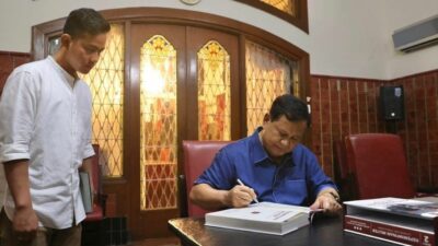 Kebersamaan Prabowo dan Gibran. (Instagram @prabowo) 