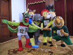 Kick Off Lima Logo dan Maskot Porprov VIII Jatim 2023, Ini Fisolosinya