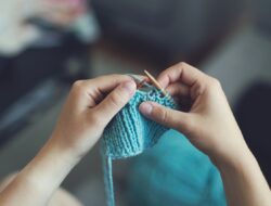 pelatihan rajut di Kota Mojokerto