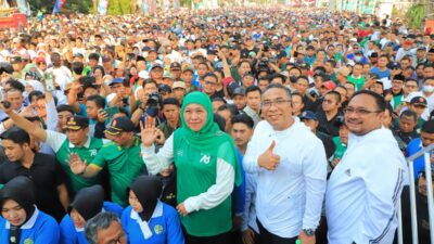Gubernur Khofifah: Tarikan Napas Masyarakat Jawa Timur Adalah Menjaga NKRI