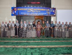 Prajurit Yonif 3 Marinir dan Brigif 2 Marinir Ikuti Acara Peringatan Maulid Nabi