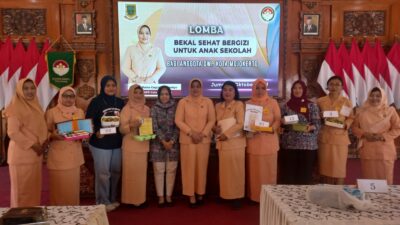 Tingkatkan Kreativitas, DWP Kota Mojokerto Adakan Lomba Bekal Sehat Makanan Bergizi