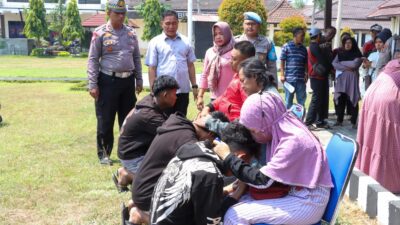 106 Pemuda yang Ditangkap Polres Jombang Akhirnya Dipulangkan setelah Sungkem Orang Tua polres jombang