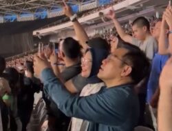 Asyik Nonton Konser Coldplay, Cak Imin: Kelas Dunia Memang Beda