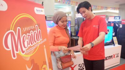 SPEKTRA Meriah hadir di Lantai 2 BG Junction Mall, Bubutan, Surabaya, Jawa Timur yang akan diselenggarakan pada 26 November – 2 Desember 2023 menghadirkan berbagai program promo menguntungkan dengan berbagai keseruan games di dalamnya