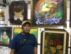 Karya Pelukis Mojokerto Dipamerkan di Pekan Budaya Majapahit