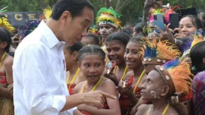 Presiden Jokowi saat mengunjungi Papua beberapa waktu yang lalu. (Instagram @jokowi) 
