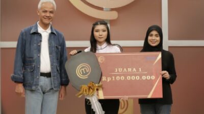 Kehadiran Ganjar Pranowo di final MasterChef Indonesia season 11 disoal. (Instagram @masterchefina) 