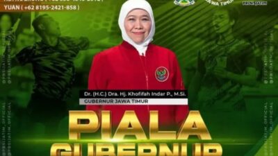 IMG 20231129 204650 1 Turnamen bulutangkis Gubernur Jatim Cup 2023. (Diskominfo Jatim)