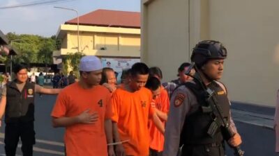 Polisi Ringkus Kawanan Pencurian Truk di Mojokerto