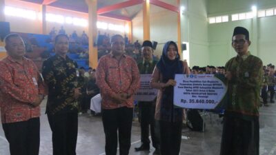 537 Lembaga Penyelenggara Pendidikan Kabupaten Mojokerto dapat Dana Bantuan BPPDGS