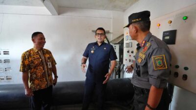 Cegah Banjir, Pj Wali Kota Mojokerto Pastikan EWS dan Rumah Pompa