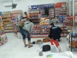 Minimarket di Mojosari Dibobol Maling, Uang 25 Juta dan Ratusan Pak Rokok Amblas