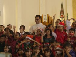 Meriahnya Perayaan Natal Anak-anak di Gereja Ijen Malang