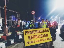 Razia Jelang Natal dan Tahun Baru, Polisi Tindak Ratusan Pelanggar Lalu Lintas di Mojokerto
