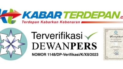 Kabarterdepan.com, media siber pertama di Kota Mojokerto yang terverifikasi administrasi dan faktual Dewan Pers