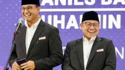 Capres AMIN yang diusung koalisi Perubahan. (Instagram @cakiminow) 